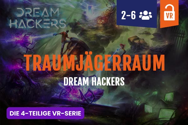 VR escape room Dream Hackers, 2-6 people