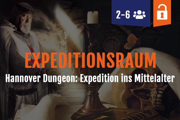 Medieval room Hannover Dungeon, expedition into the Middle Ages, 2-6 people
