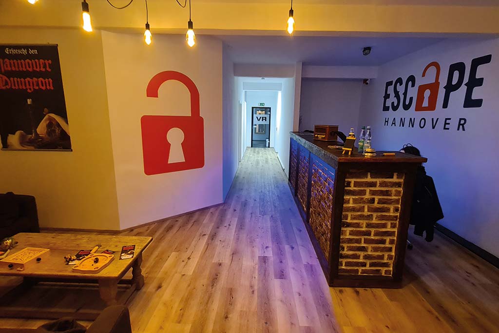 Reception at Escape Hannover