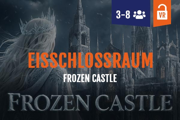 VR escape room Frozen Castle, 3-8 people