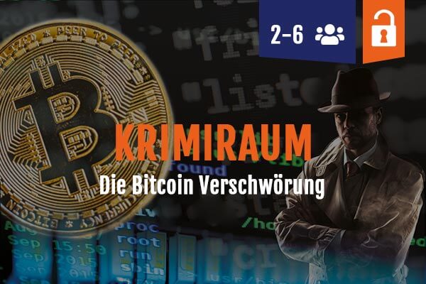 Crime room The Bitcoin Conspiracy, 2-6 people