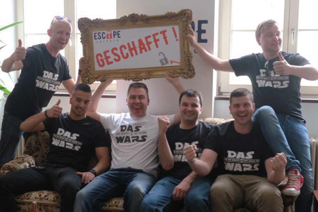 Stag party Hannover in the escape room