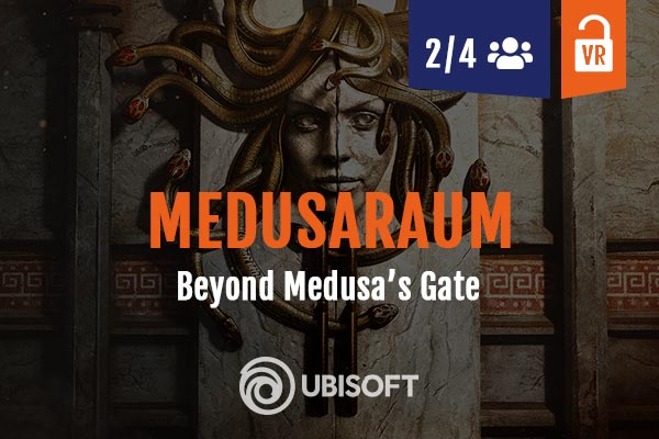 VR escape room Beyond Medusa's Gate, 2, 4, 6 or 8 people