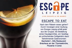 Escape Room und Essen gehen