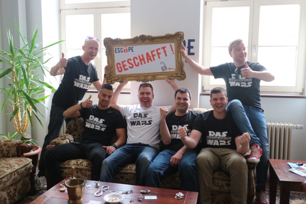 JGA Männer Escape Room Hannover