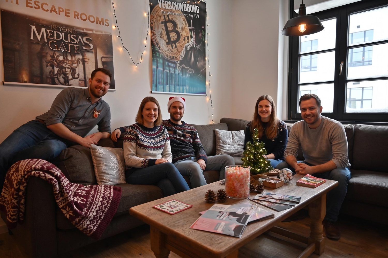 Weihnachtsfeier Hannover, Team-Weihnachtsfeier im Escape Room